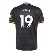 Aston Villa Ibrahim Mbaye #19 Bortatröja 2026-27 Korta ärmar